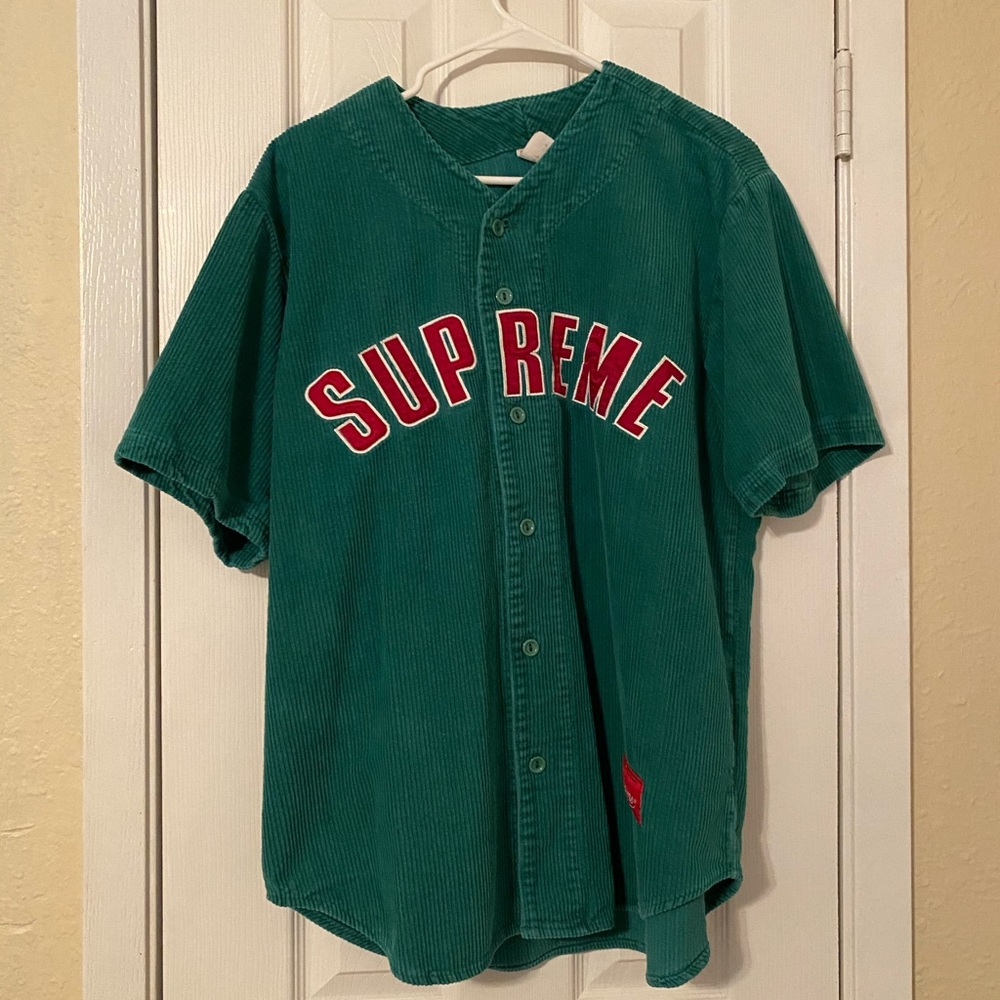 Men’s Supreme Corduroy Jersey Shirt